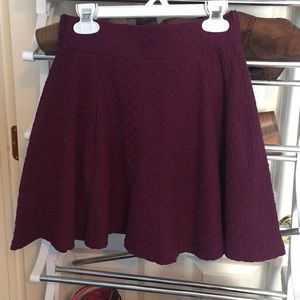 Brand New H&M Maroon Skirt